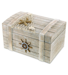 NAUTICAL - VINTAGE JEWELRY BOX - LARGE