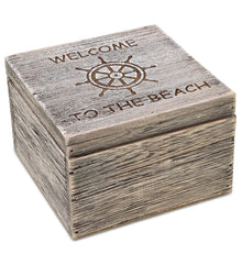 NAUTICAL - DRIFTWOOD JEWELRY BOX LARGE