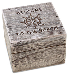 NAUTICAL - DRIFTWOOD JEWELRY BOX SMALL
