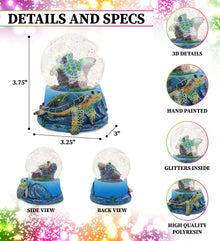SNOWGLOBE - SEA TURTLE UNDER SEA 65MM