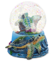 SNOWGLOBE - SEA TURTLE UNDER SEA 65MM