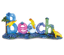 SEA TURTLE REEF - PARADISE ISLAND BEACH SIGN