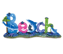 DOLPHIN COVE - JUMPING DOLPHIN BEACH SIGN