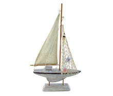 NAUTICAL DECOR - BROWN SAILBOAT
