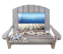 NAUTICAL DECOR - BROWN CHAIR FRAME 6'X4'