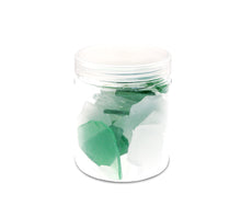 NAUTICAL DECOR - MIXED GREEN GEMS JAR
