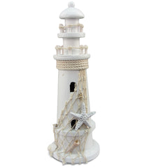 NAUTICAL DECOR - WHITE LIGHTHOUSE