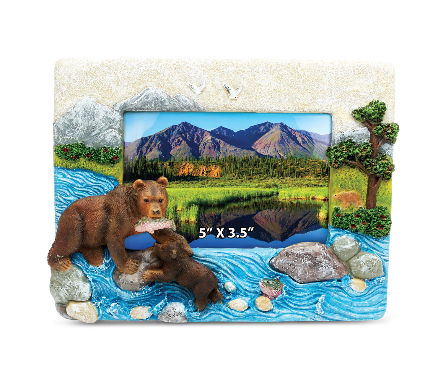 STONE FRAME - GRIZZLY BEAR 5'x3.5'