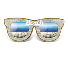 NAUTICAL DÉCOR - VINTAGE BEACH SUNGLASS FRAMES 5'X4'