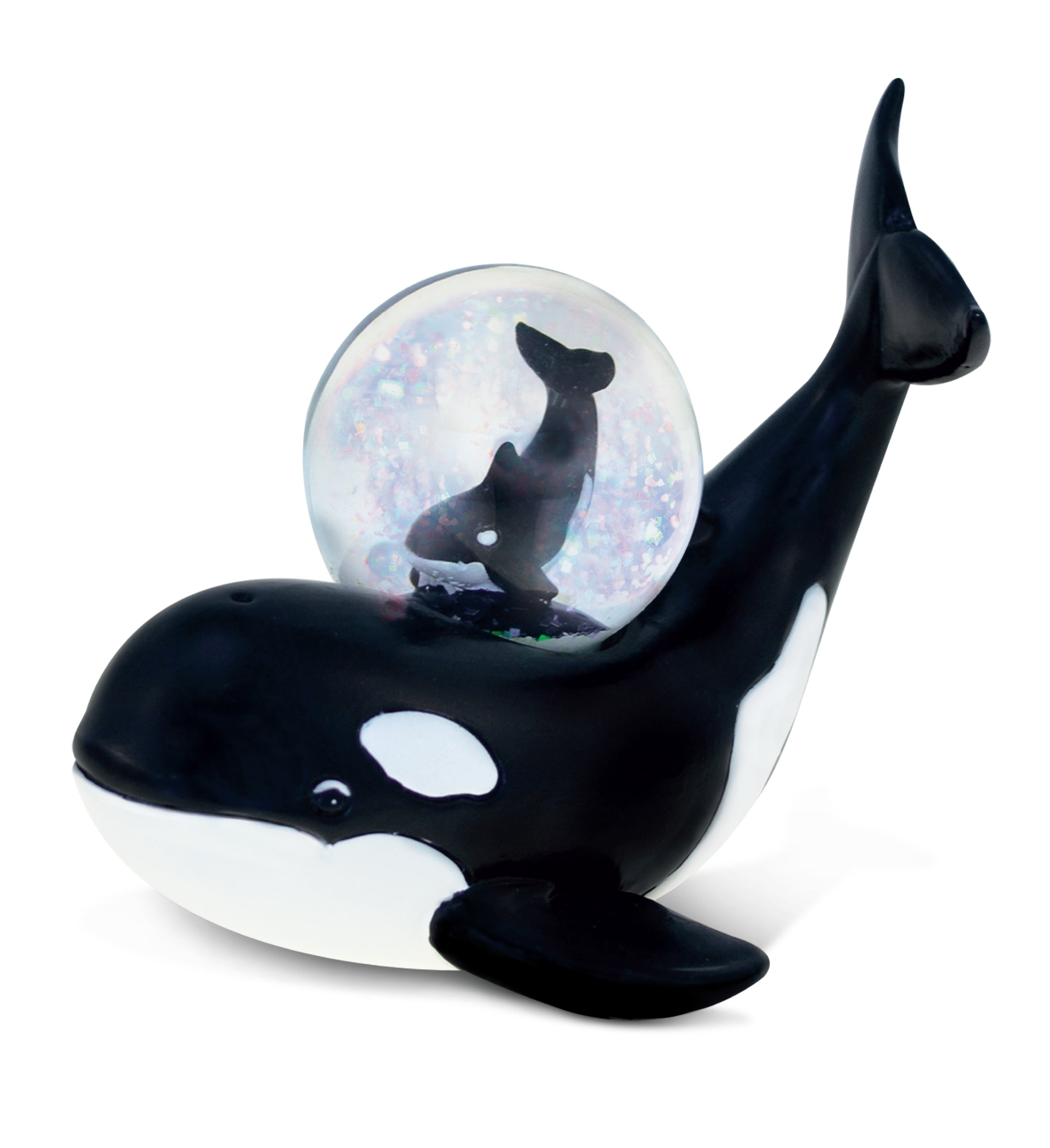 WILD SNOW GLOBE - KILLER WHALE (45MM)