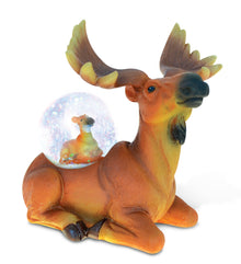 WILD SNOW GLOBE - MOOSE (45MM)