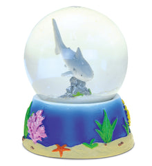 SNOW GLOBE - SHARK (65MM)