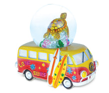 NAUTICAL DÉCOR SNOW GLOBE - VAN WITH SEA TURTLE (65MM)