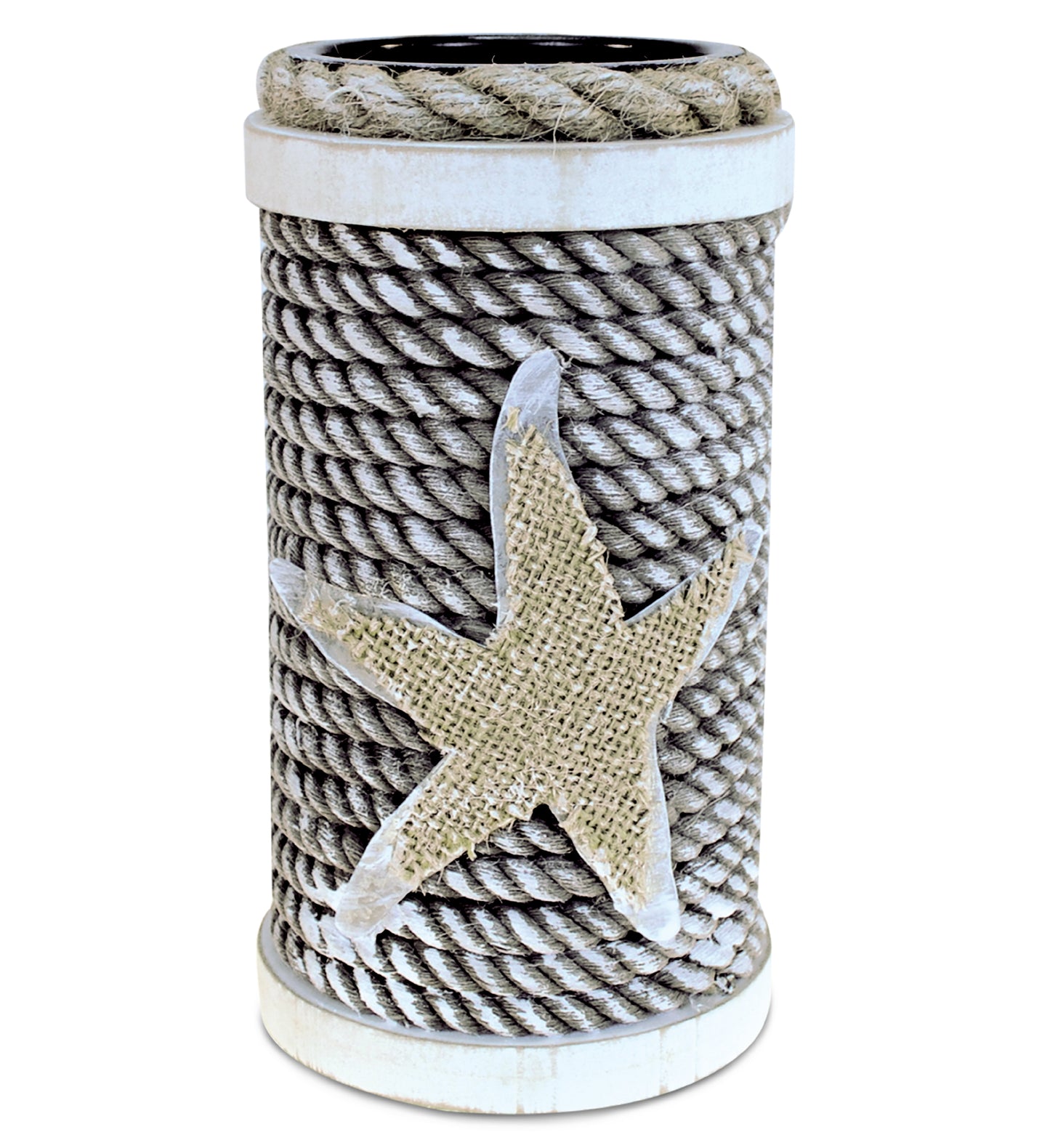 NAUTICAL DÉCOR - DREAM LARGE ROPE CANDLE HOLDER