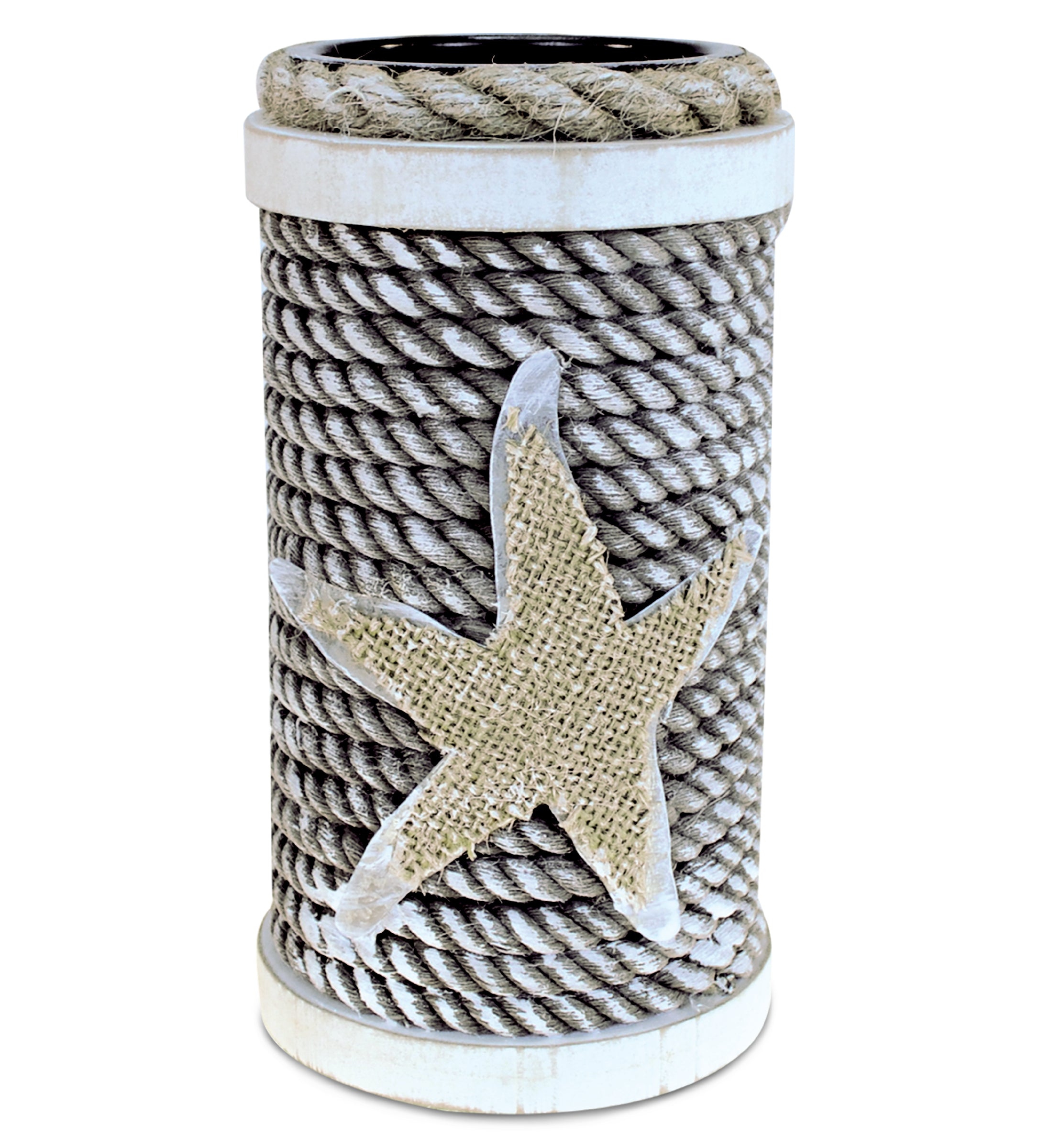 NAUTICAL DÉCOR - DREAM LARGE ROPE CANDLE HOLDER