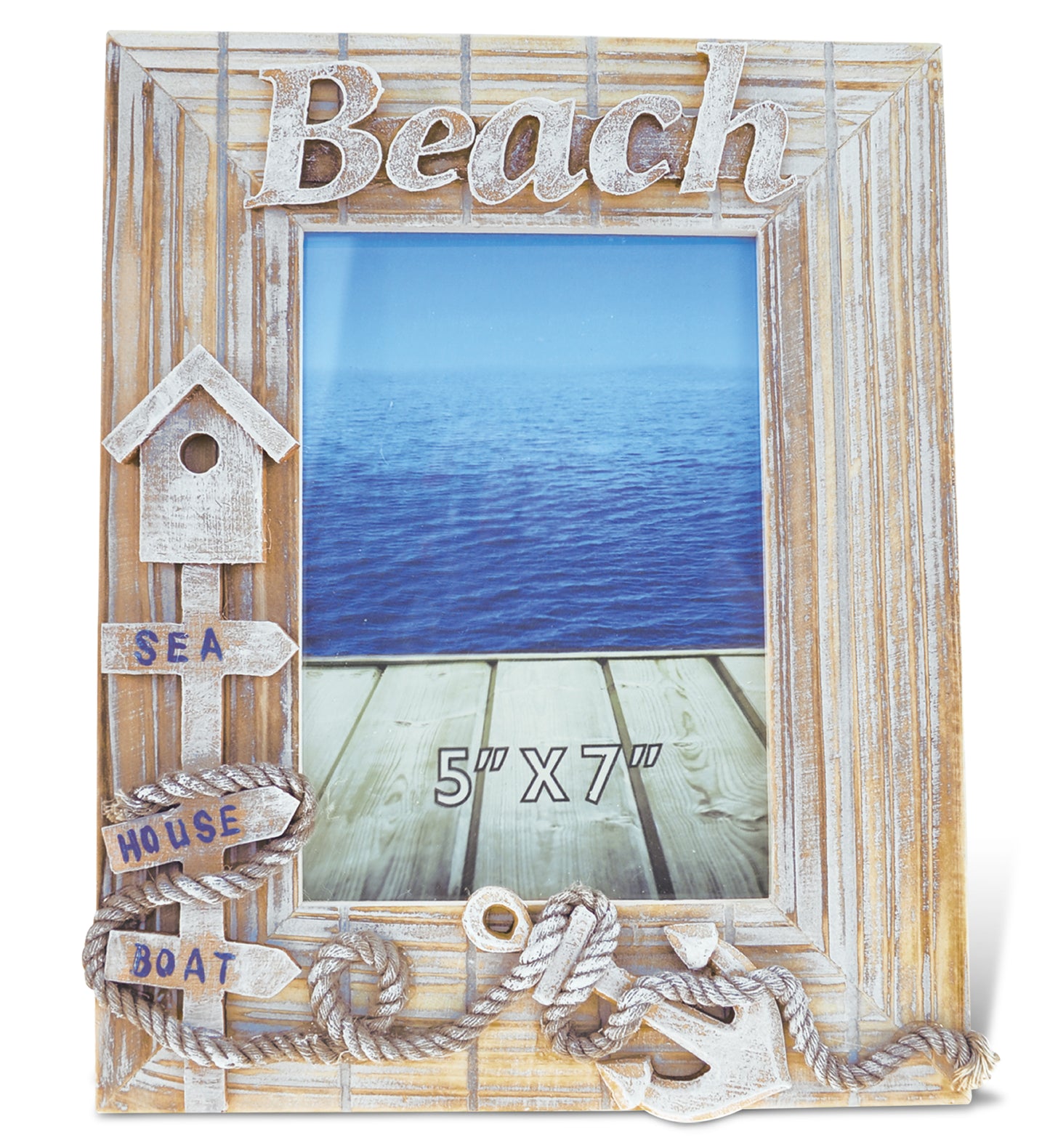 NAUTICAL DÉCOR - BAJA BEACH PHOTO FRAME 5'X7'
