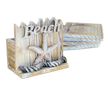 NAUTICAL DÉCOR - BAJA BEACH STARFISH COASTERS 4PCS