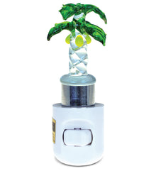 LED GLASS ART NIGHT LIGHT - PALM TREE