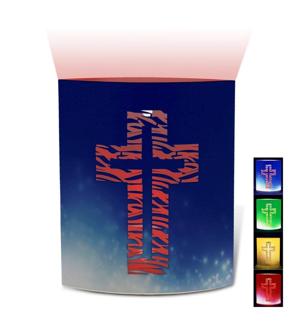 LED LANTERN - CROSS