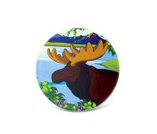 CERAMIC COASTER  - MOOSE