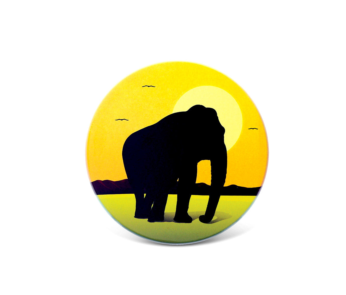 CERAMIC COASTER  - ELEPHANT