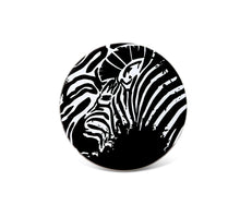 CERAMIC COASTER  - ZEBRA