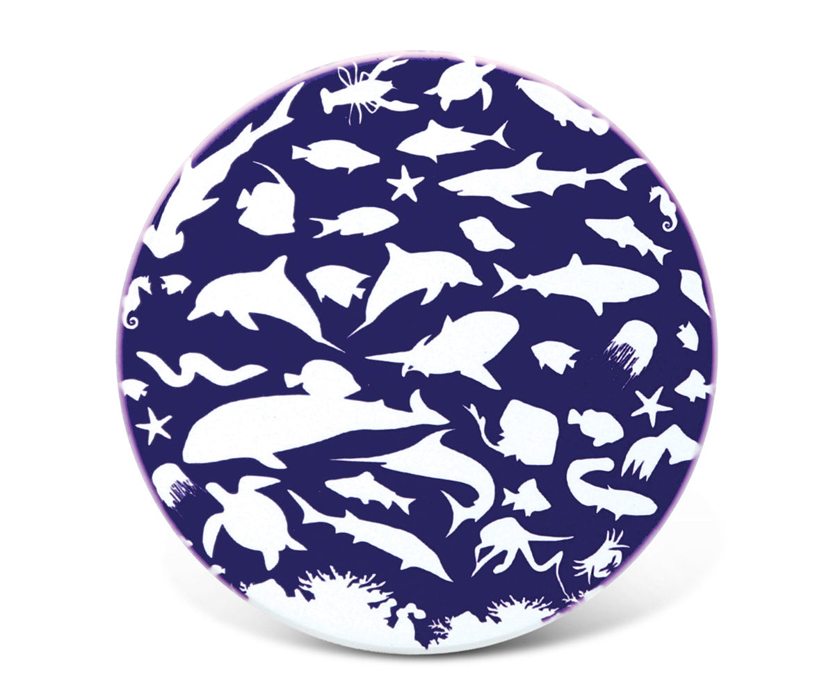 Sea Life - Ceramic Coaster