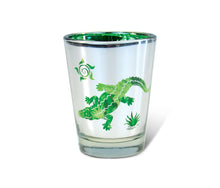 SILVER SHOT GLASS - ALLIGATOR