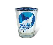 SILVER SHOT GLASS - WOLF