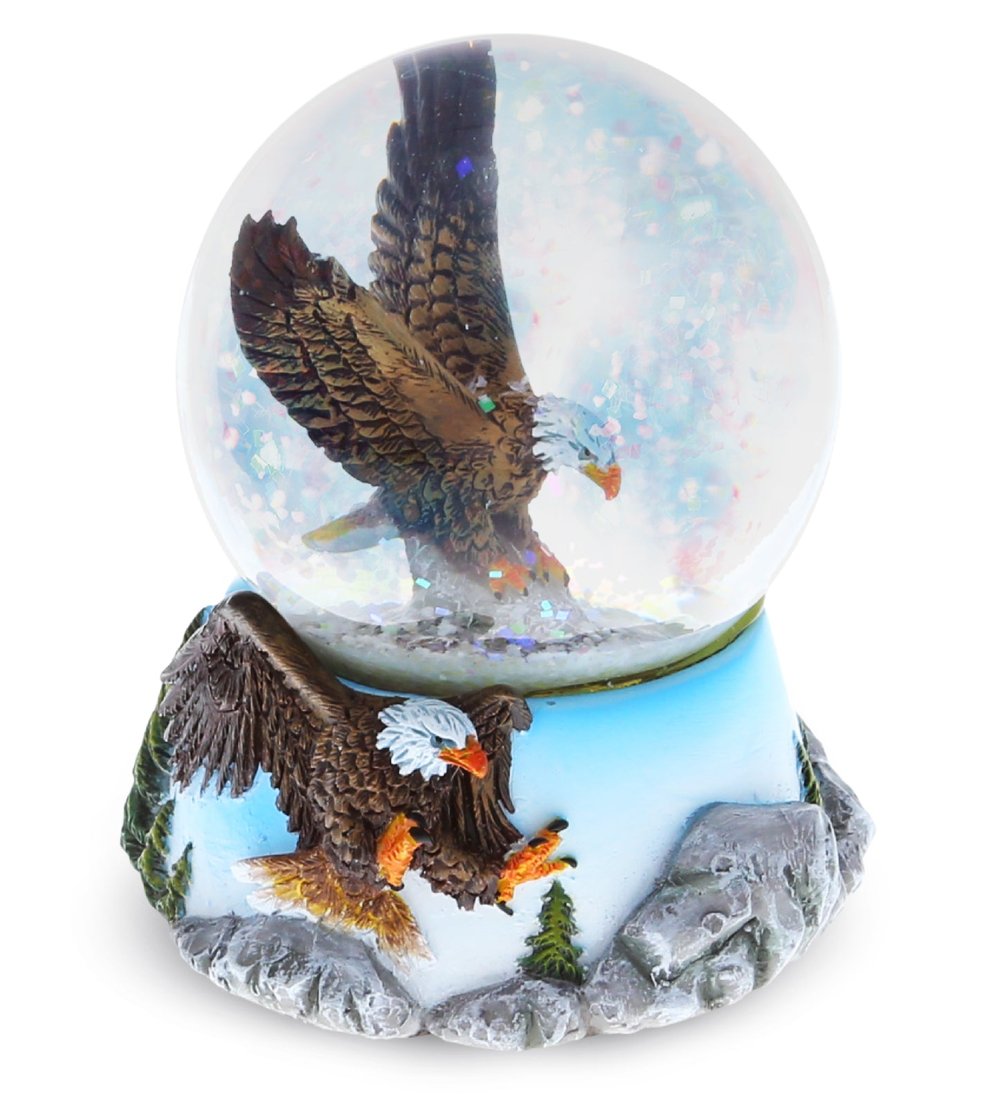 SNOW GLOBE - EAGLE (65MM)