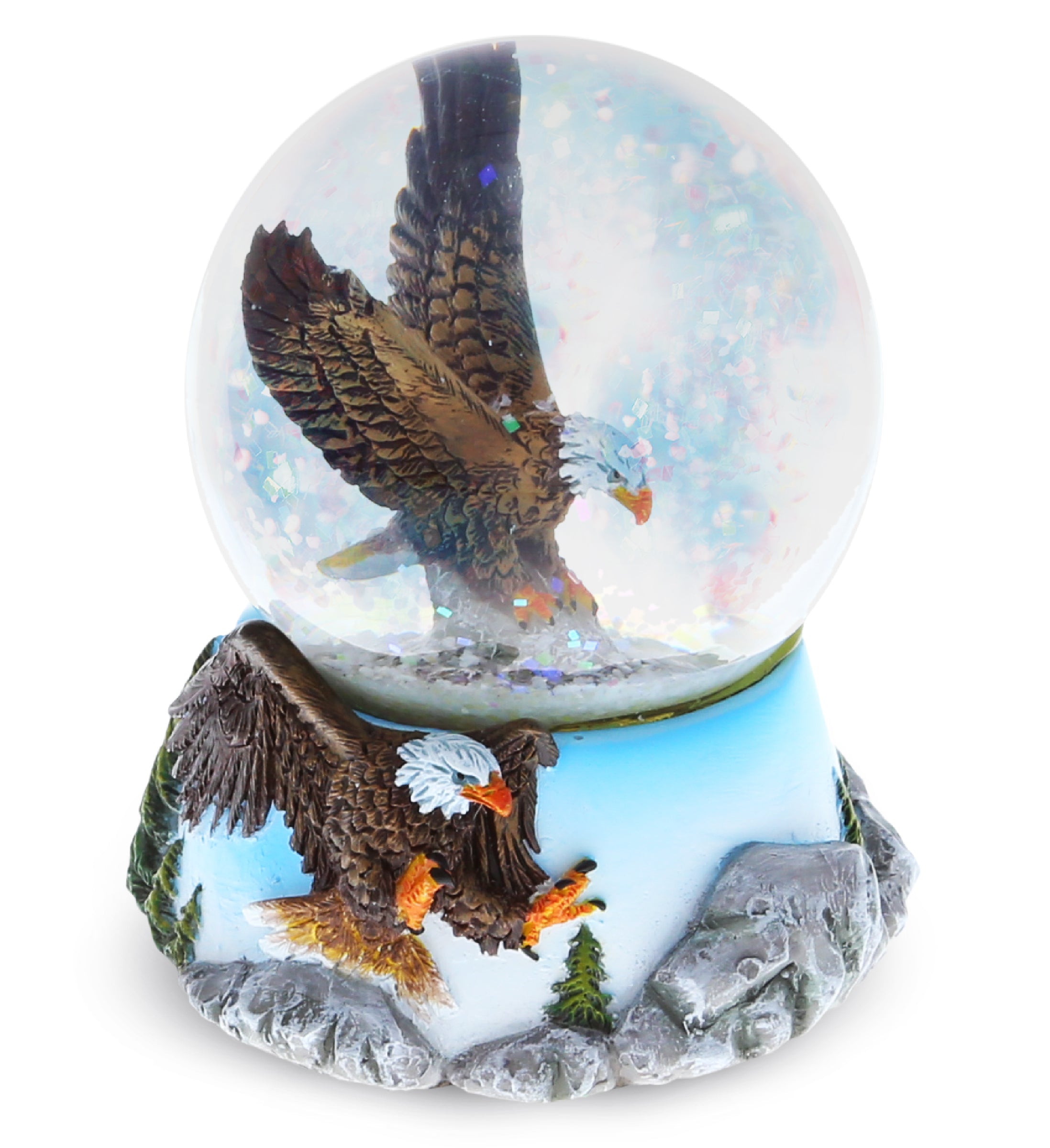 SNOW GLOBE - EAGLE (65MM)