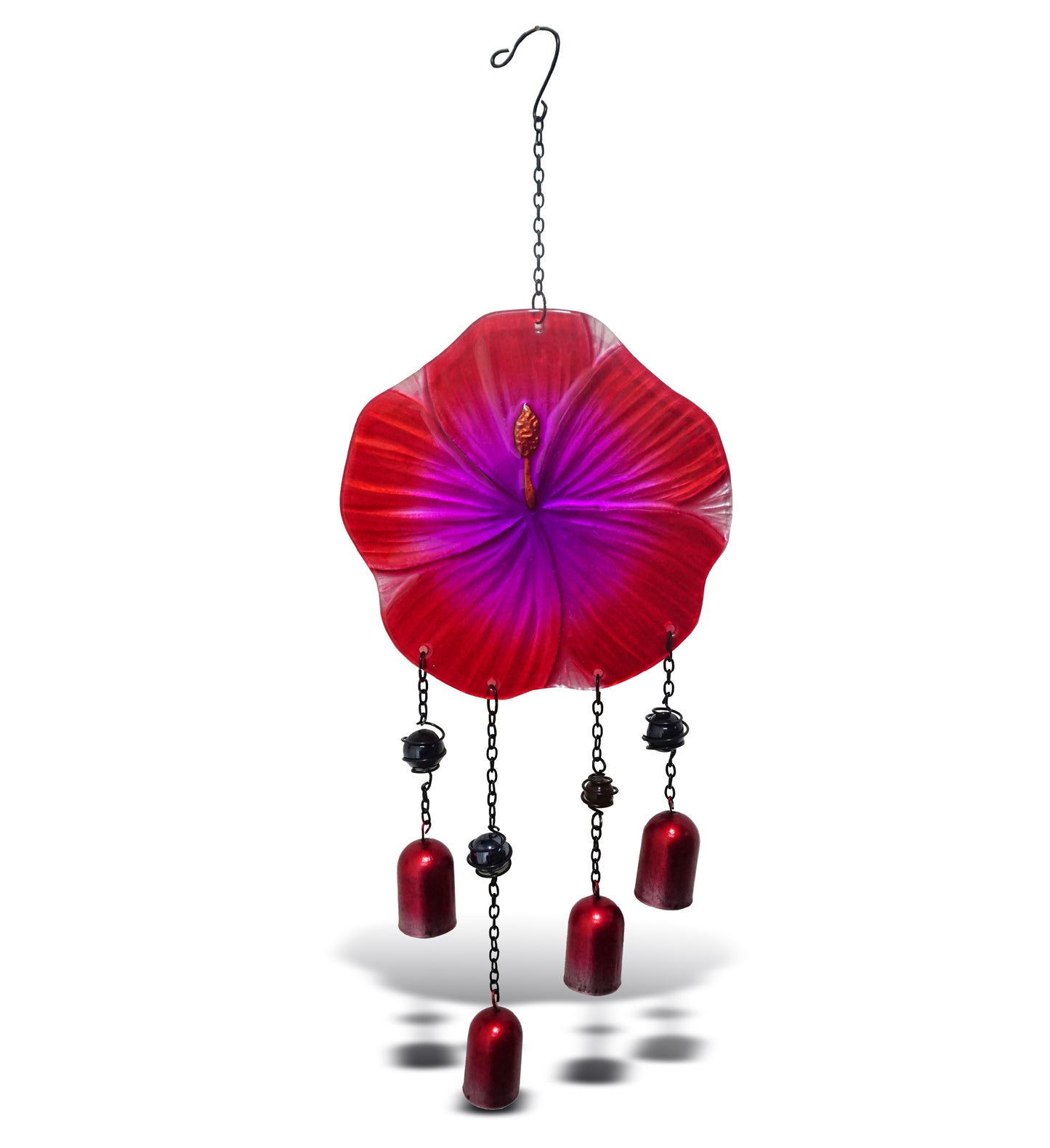 WIND CHIME - RED FLOWER