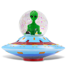 SNOW GLOBE - ALIEN SPACE SAUCER(45MM)