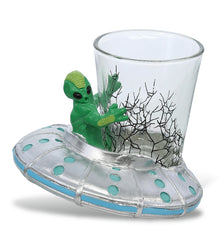 COOL SHOT GLASS - ALIEN CRASH