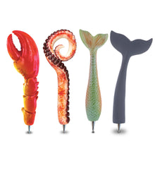 Planet Pen - Crab Claw, Octopus Arm, Mermaid Tail, and Whale Tail - Set of 4