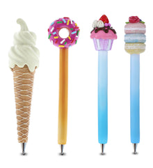 Planet Pen - Vanilla Cone, Donut, Cupcake & Macarons - Set of 4