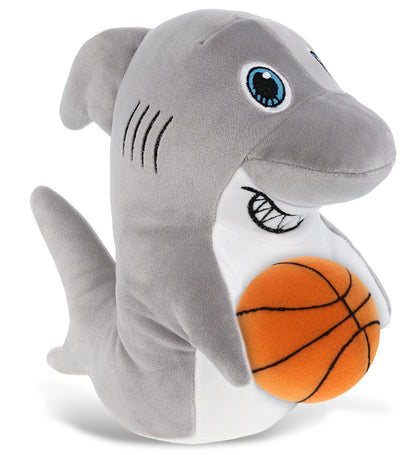 SNUG-MOOSHIES PLUSH - STANDING SHARK with Basketball Plush