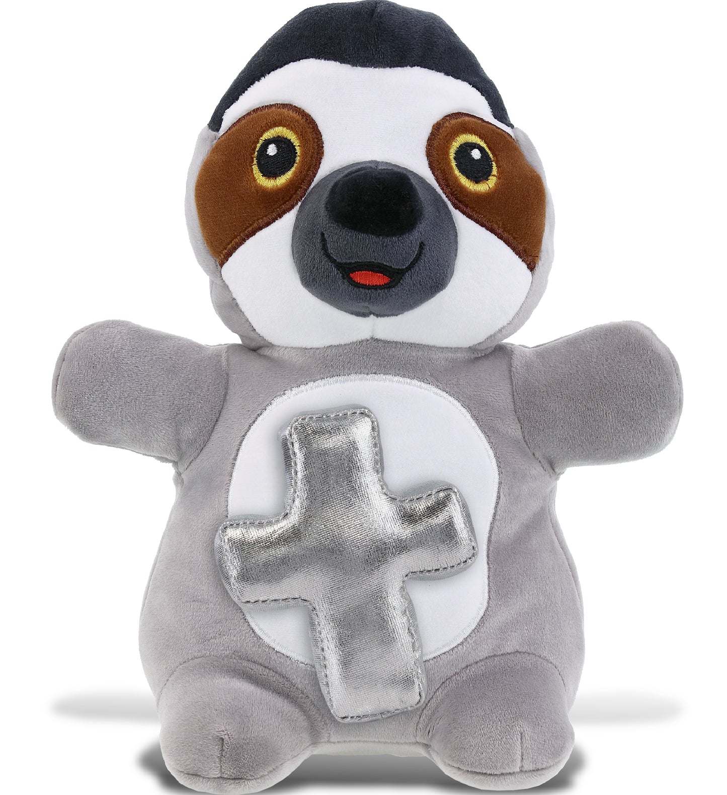 PLUSH CROSS - SNUG-MOOSHIES PLUSH - STANDING SLOTH