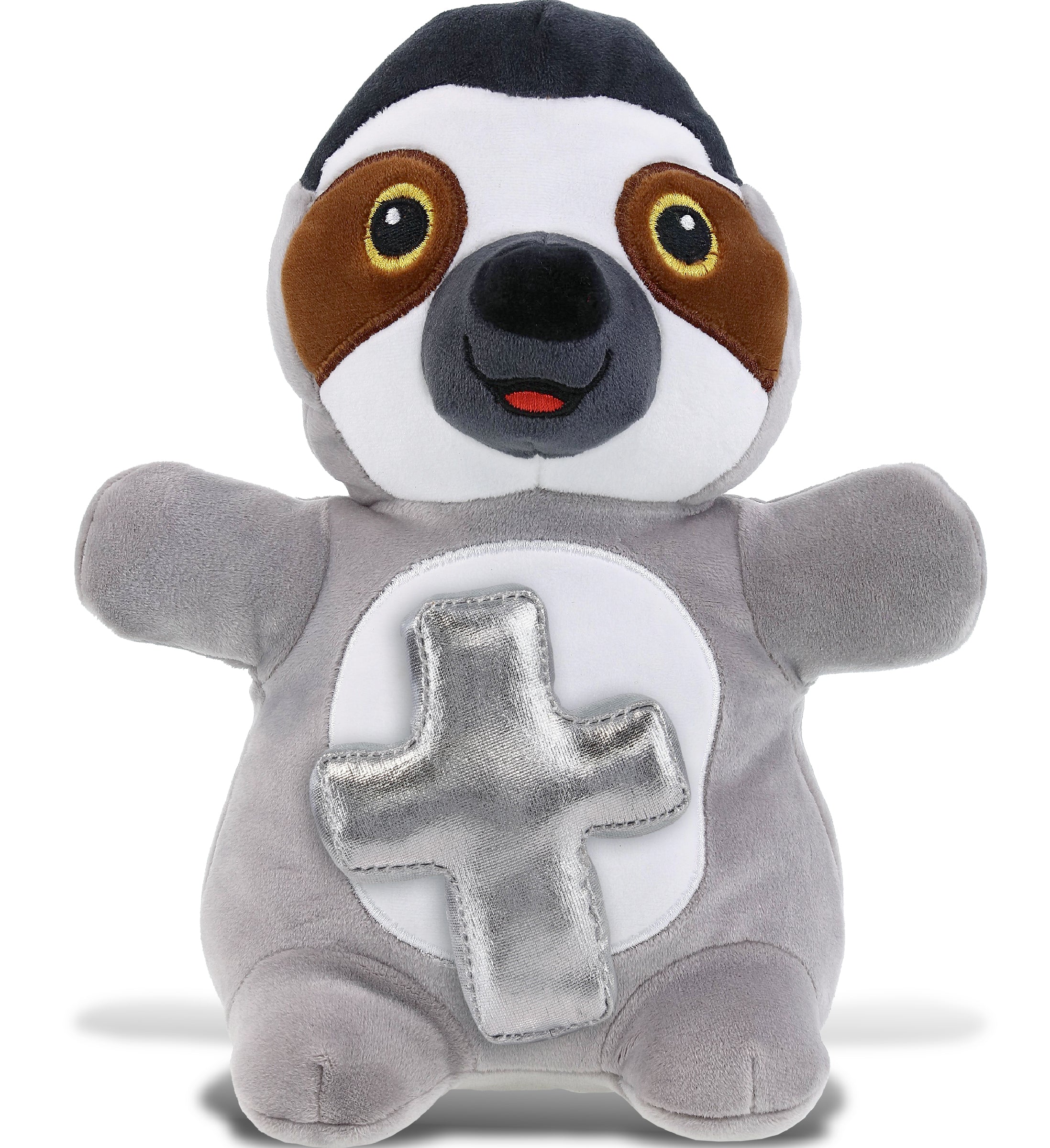 PLUSH CROSS - SNUG-MOOSHIES PLUSH - STANDING SLOTH