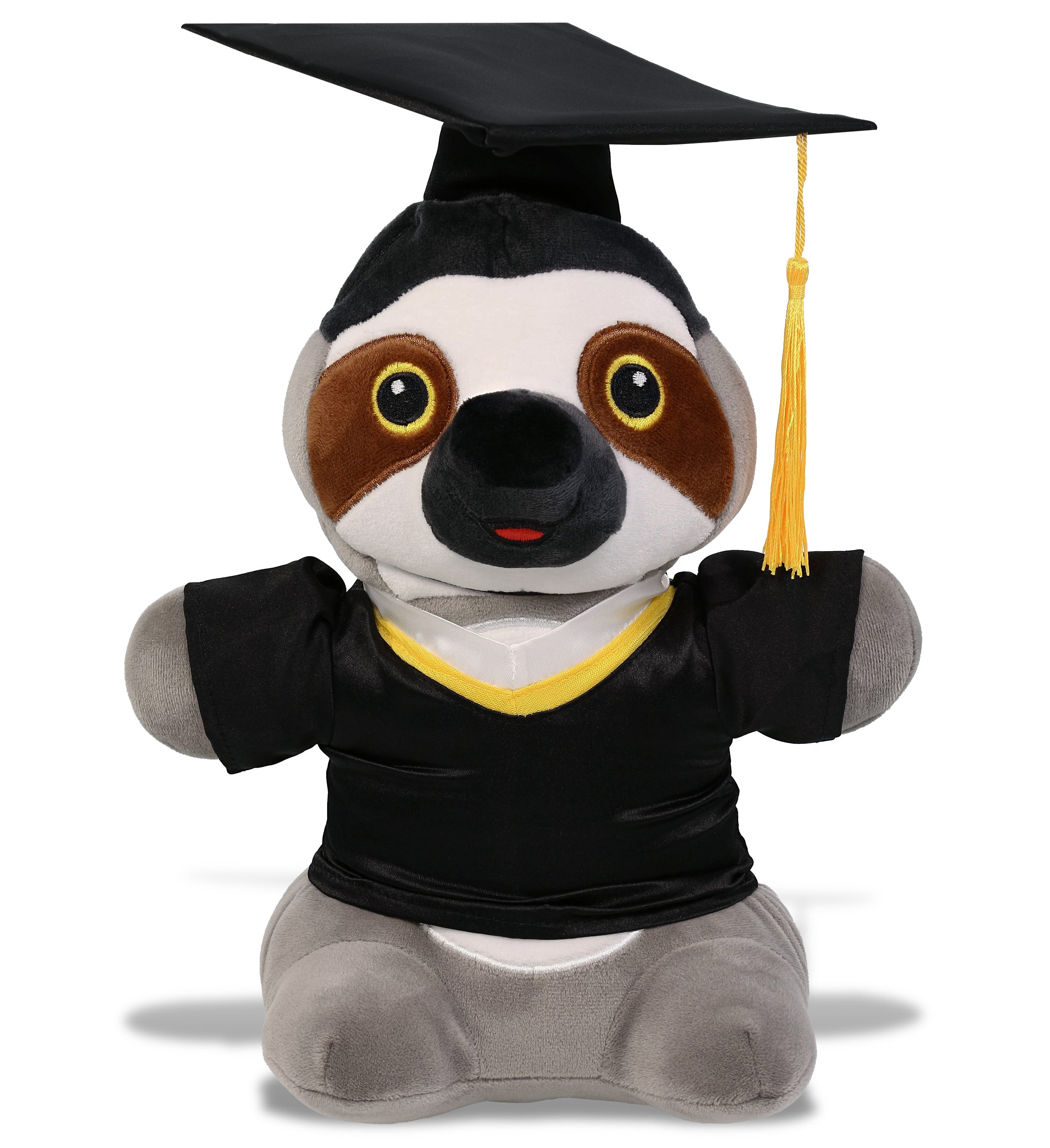 PLUSH GRADUATION - SNUG-MOOSHIES PLUSH - STANDING SLOTH