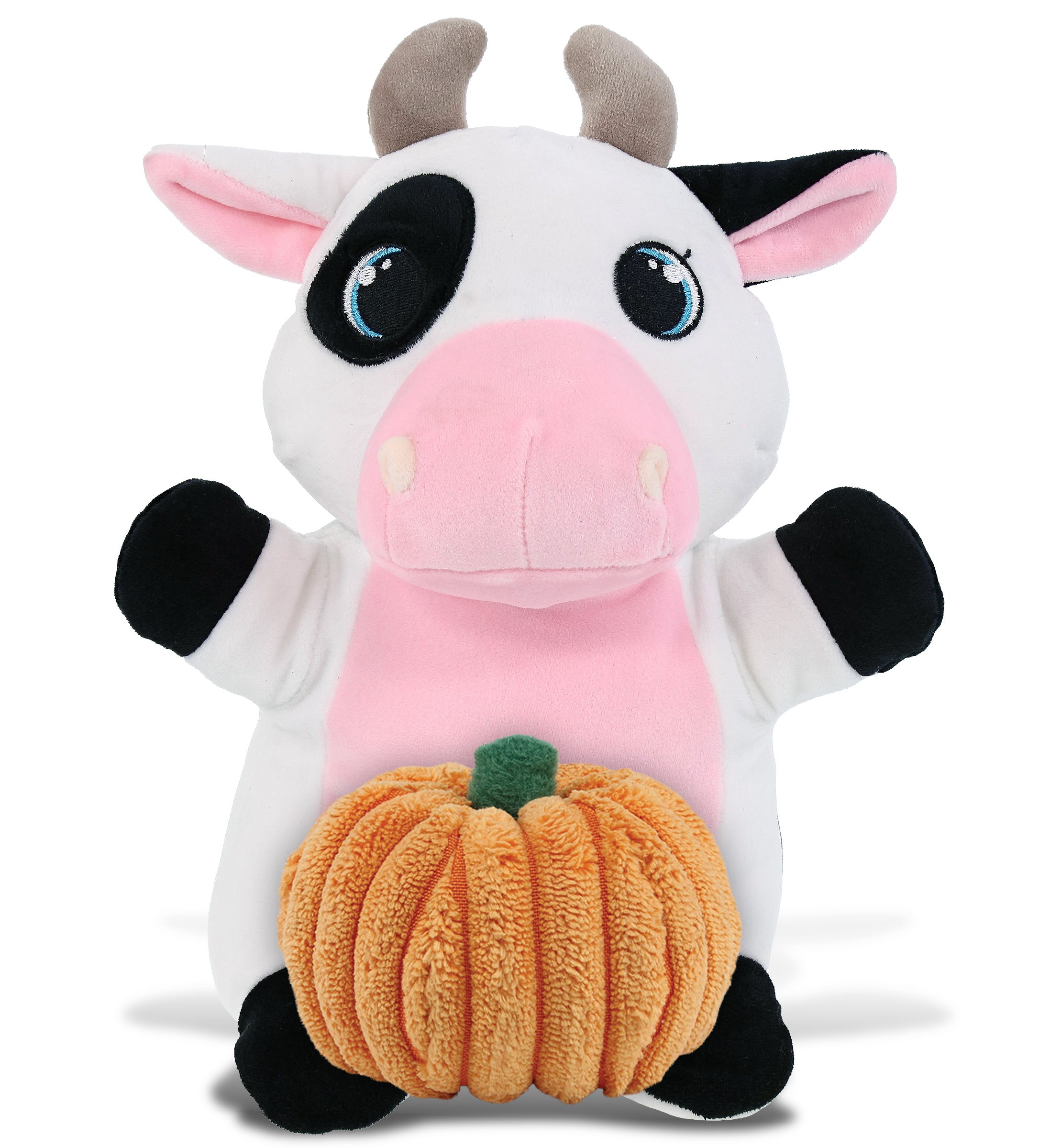 PLUSH PUMPKIN - SNUG-MOOSHIES PLUSH - STANDING COW