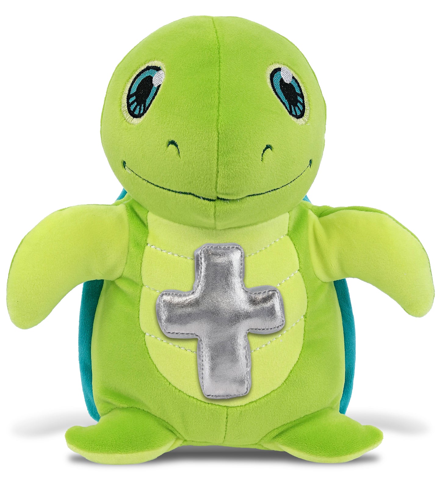 PLUSH CROSS - SNUG-MOOSHIES PLUSH - STANDING SEA TURTLE