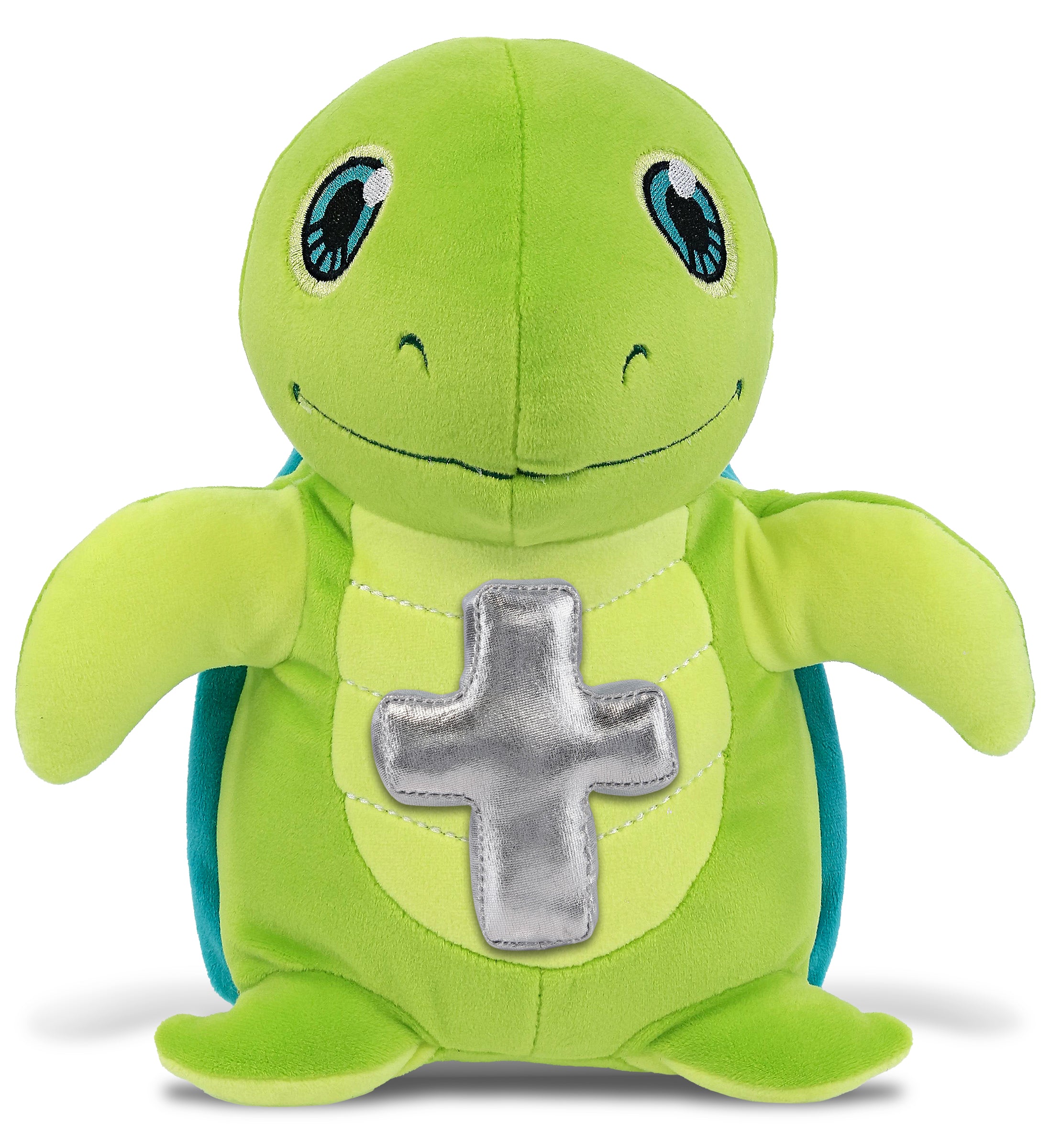 PLUSH CROSS - SNUG-MOOSHIES PLUSH - STANDING SEA TURTLE