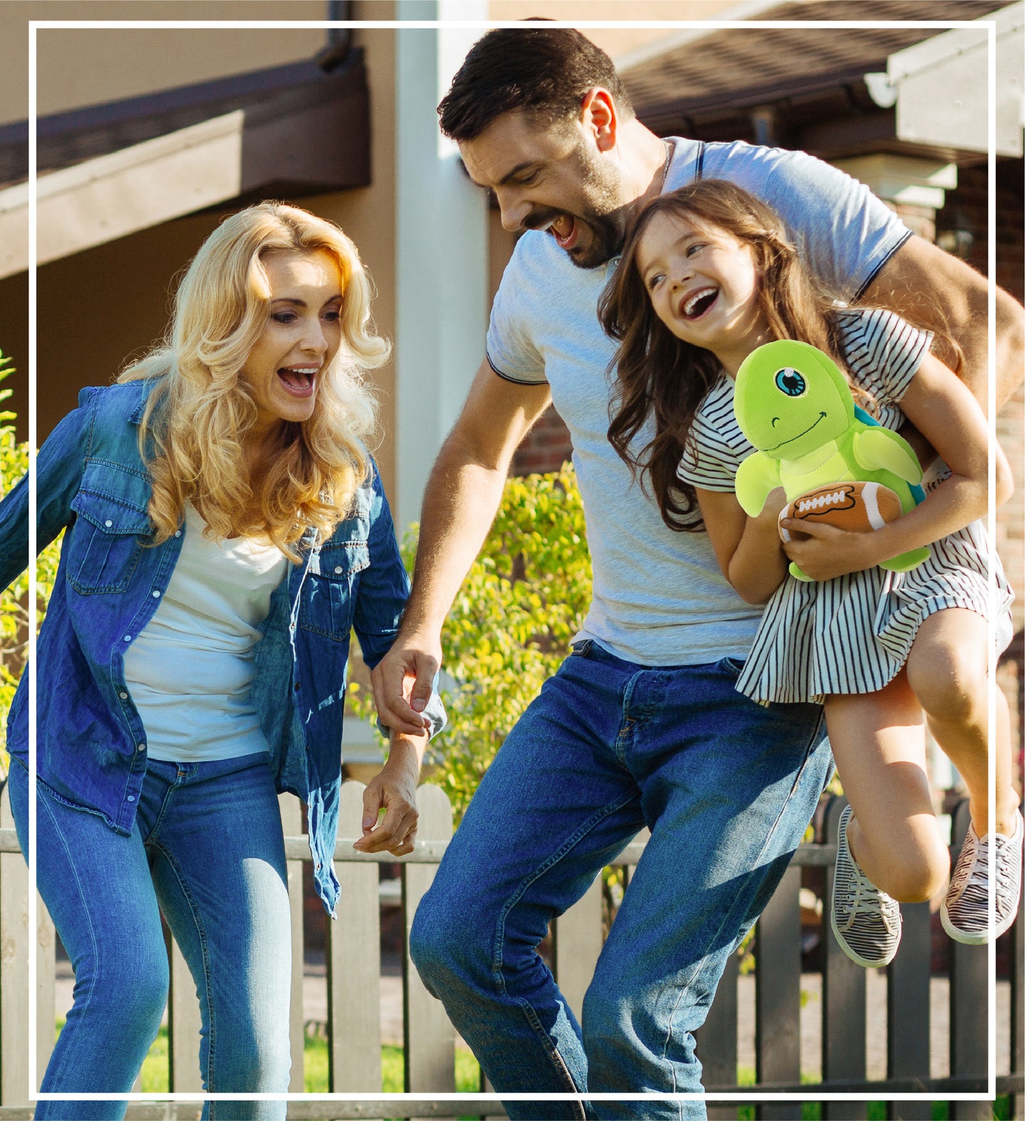 SNUG-MOOSHIES PLUSH - STANDING SEA TURTLE with Football Plush