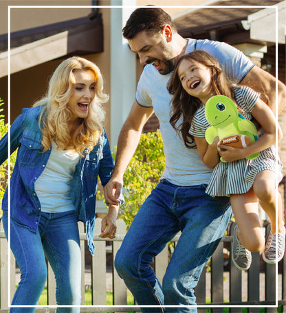 SNUG-MOOSHIES PLUSH - STANDING SEA TURTLE with Football Plush