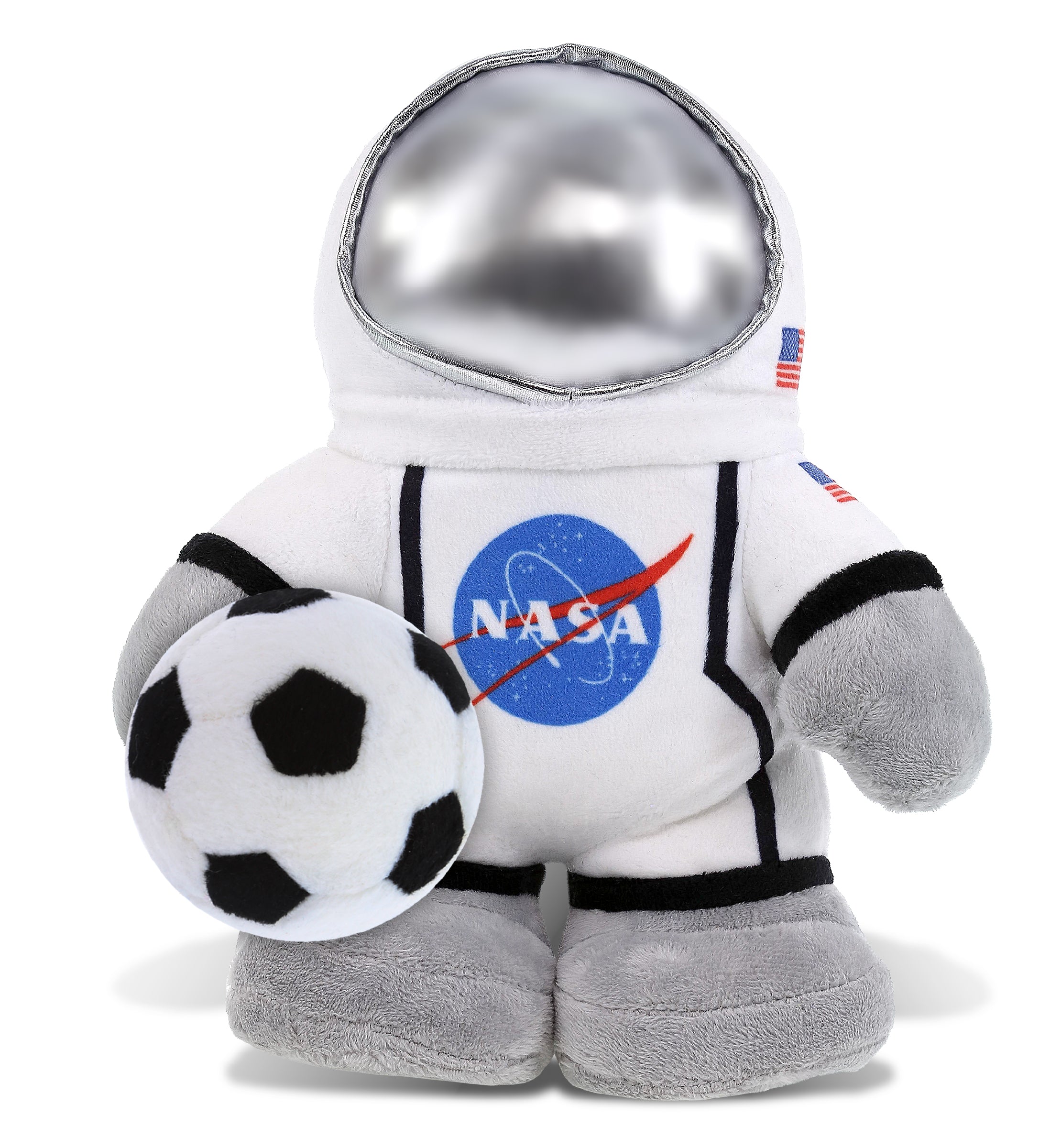 SNUG-MOOSHIES PLUSH - STANDING ASTRONAUT with Soccer Plush