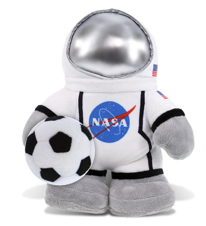 SNUG-MOOSHIES PLUSH - STANDING ASTRONAUT with Soccer Plush