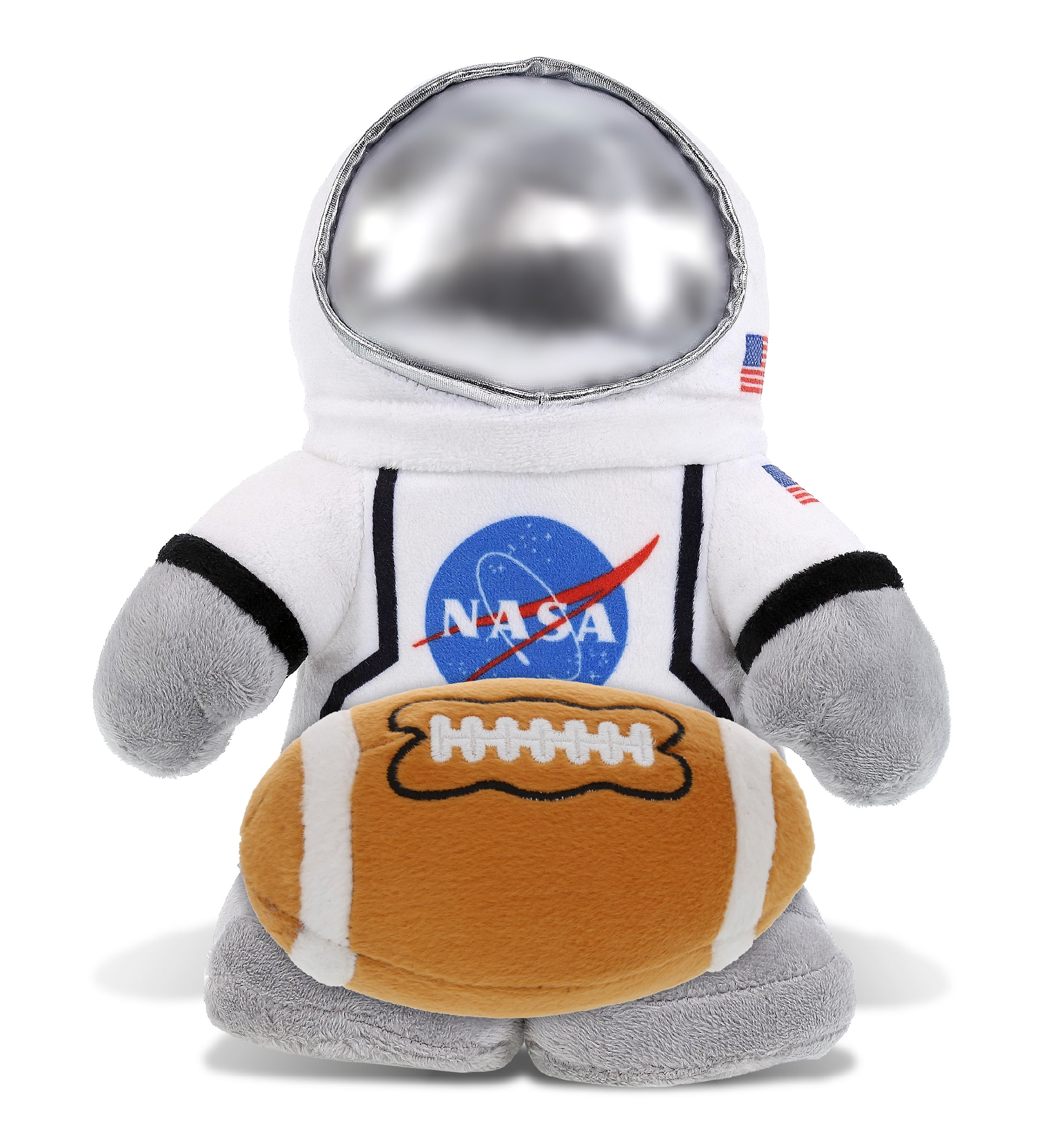 SNUG-MOOSHIES PLUSH - STANDING ASTRONAUT with Football Plush