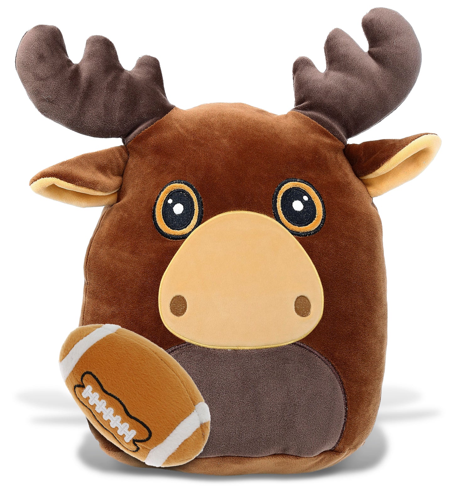 SNUG-MOOSHIES PLUSH - MOOSE 10" with Football Plush