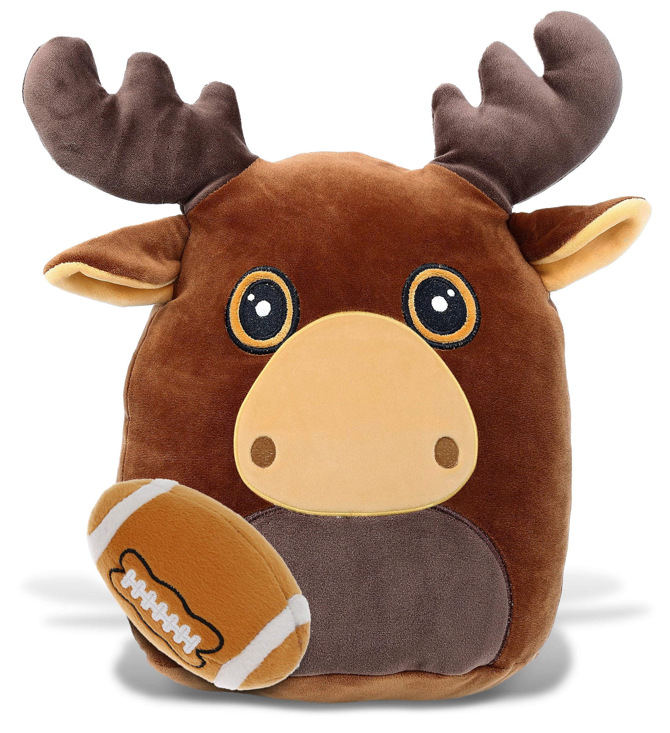 SNUG-MOOSHIES PLUSH - MOOSE 10" with Football Plush